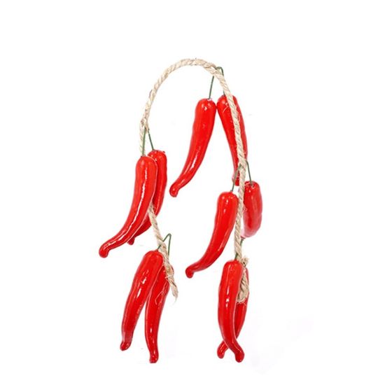 Изделие декоративное &quot;Перец&quot;, L10 W6 H56 см, 2в.