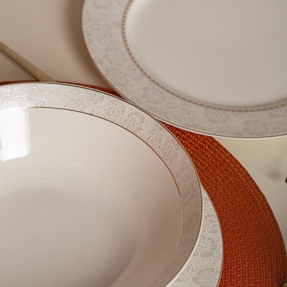 Тарелка суповая ELEGANCE 21.5см