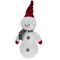 Изделие декоративное &quot;Снеговик&quot;, L8 W4,5 H17,5 см, 2в.