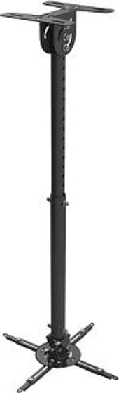 Кронштейн для проектора Wize WPC-B черный макс.12кг потолочный поворот и наклон