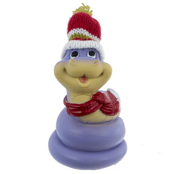 Копилка &quot;Змея&quot;, L7 W7 H11,5 см, 4в.