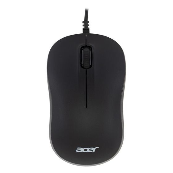 Мышь Acer OMW140 черный оптическая (1200dpi) USB (3but)