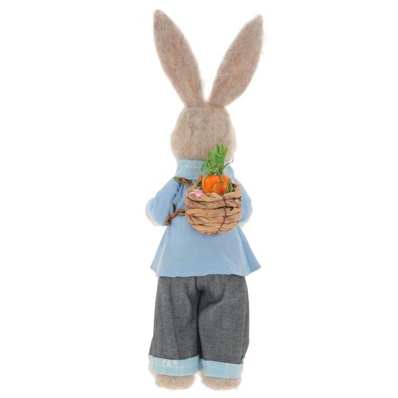 Фигурка декоративная &quot;Заяц&quot;, L12 W17 H45 см