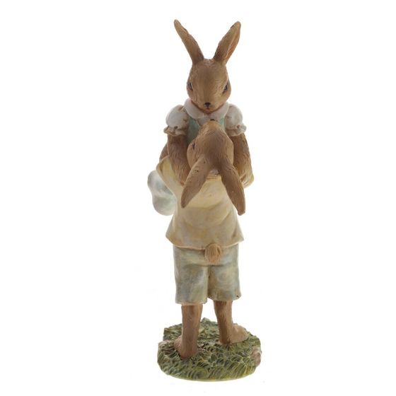 Фигурка декоративная &quot;Зайцы&quot;, L13 W5,5 H18 см