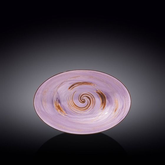 Салатник овальный Wilmax England Spiral, размер 25×16.5×6 см