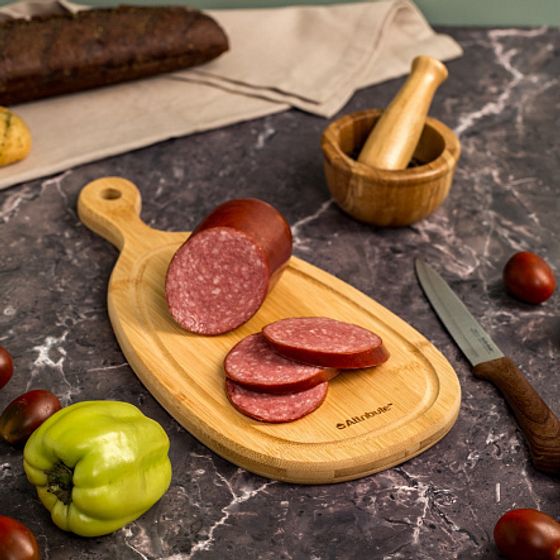 Разделочная доска BAMBOO CURVE 33х16х1.5см