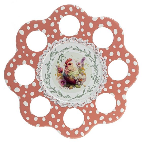 Подставка для яиц, Д22 Ш22 В1 см