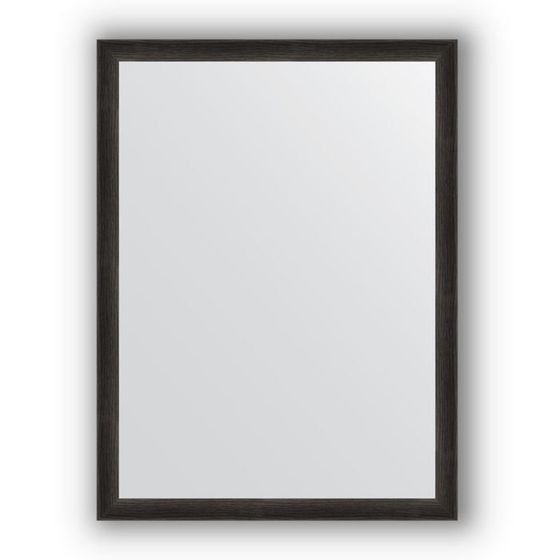 Зеркало в багетной раме - чёрный дуб 37 мм, 60 х 80 см, Evoform