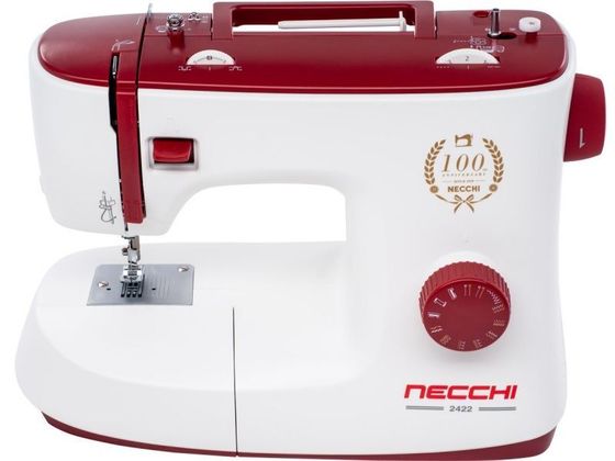 Швейная машина Necchi 2422 белый/красный