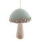 Изделие декоративное подвесное &quot;Гриб&quot;, L12 W12 H17 см