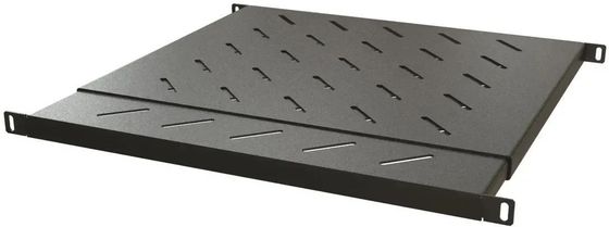 Полка раздвижная Hyperline TSD3L-0.5U-405/700-RAL9005 0.5U нагр.:220кг. 19&quot; 700мм черный (упак.:1шт)