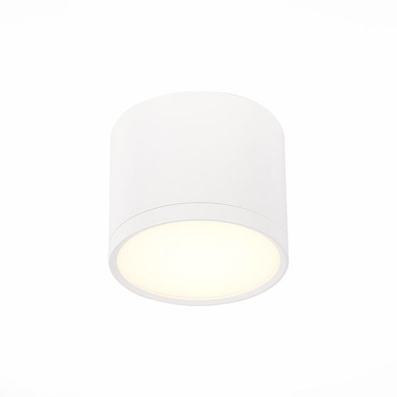 Светильник потолочный St Luce. ST113.532.09. 1х9 Вт, LED, 3000K, 702 Lm, 8,8х8,8х7,5 см, цвет белый