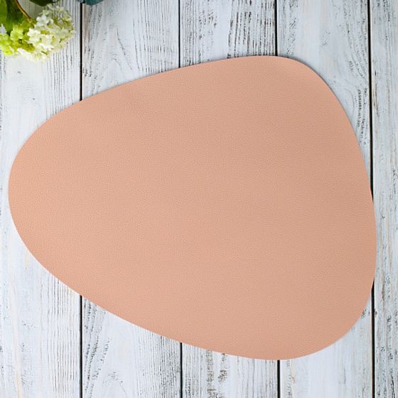 Мат на стол треугольный BEIGE 45х36см