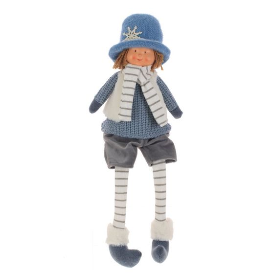 Игрушка набивная &quot;Девочка, мальчик&quot;, L20 W10 H27 см, 2в.