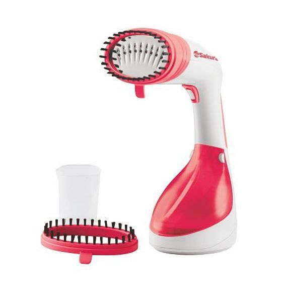 Отпариватель ручной Sakura SA-3922P 1200Вт белый/розовый