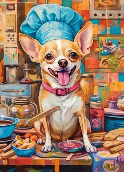 Castorland Puzzle 70 Dog Chef CASTOR