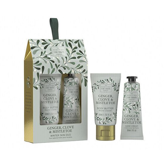 Winter Skin Ginger, Clove &amp; Mistletoe Body Care Gift Set