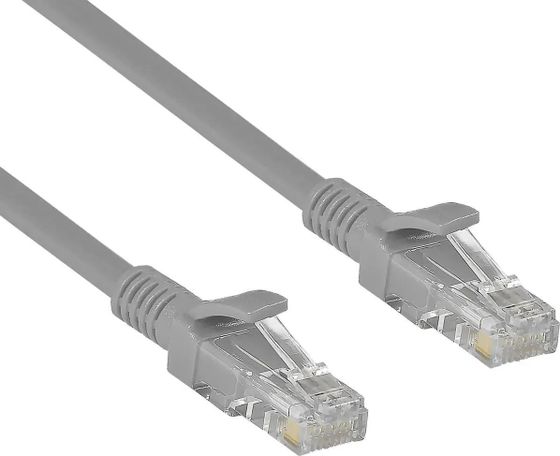 Патч-корд Exegate UTP 4 пары cat.5E CU 3м серый RJ-45 (m) - RJ-45 (m) (EX282013RUS)