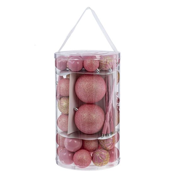 Набор из 56шт Украшение новогоднее "Шар", L21 W21 H37 см