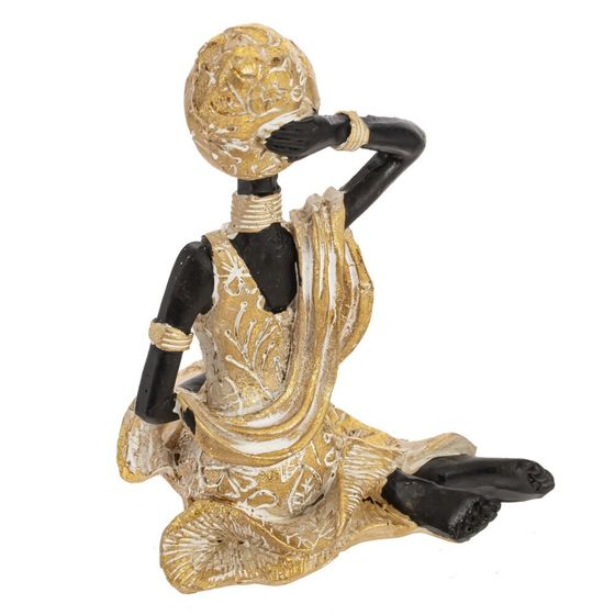 Фигурка декоративная &quot;Африканка&quot;, L8 W6 H10,5 см