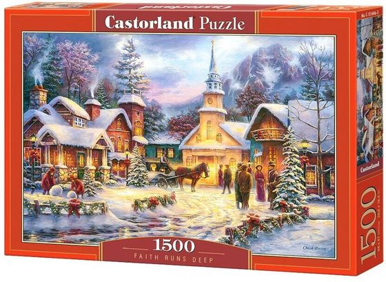 Castorland Puzzle 1500 Faith Runs Deep