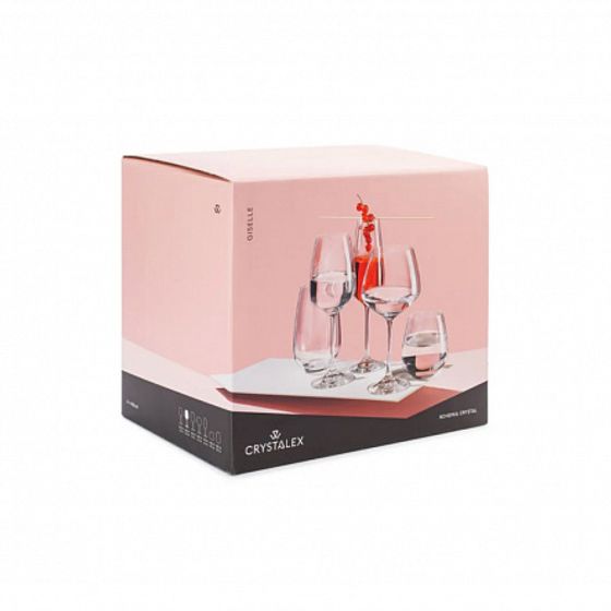 Набор бокалов для вина GISELLE 6шт 455мл