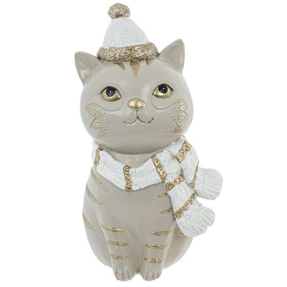 Фигурка декоративная &quot;Кот&quot;, L9 W9 H18 см, 2в.