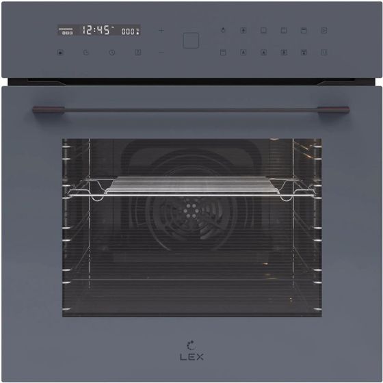 Духовка электрическая LEX EDS 101 GR серый