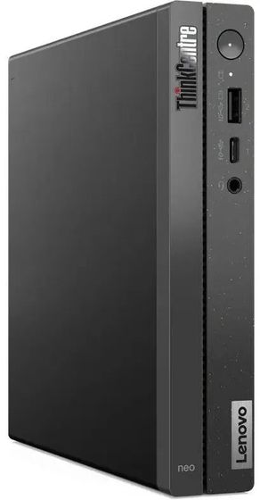Неттоп Lenovo Neo 50q G4 Tiny Nettop черный i3-1215U (1.2Ghz) 8Gb/512Gb WiFi 1.11kg VESA RUS noOS (12LN003LGP)