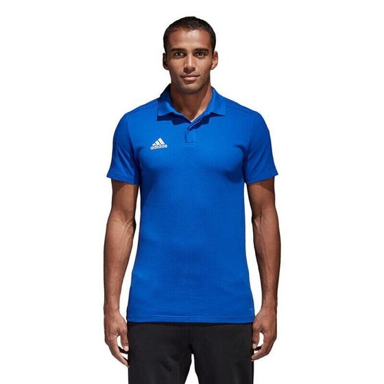 Мужская спортивная футболка-поло с логотипом Adidas Condivo 18 CO Polo M CF4375