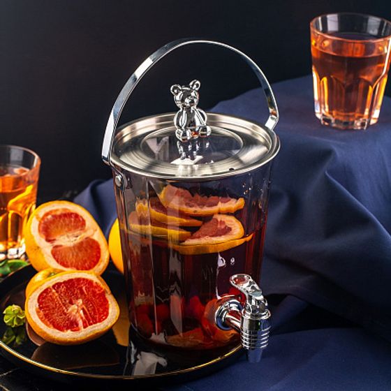 Коктейльное ведерко с краником TEDDY 1.9л