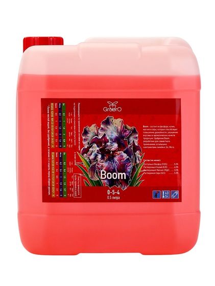 Удобрение для гидропоники &quot;GroBro&quot; Serious Boom, 5л