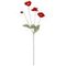 Цветок искусственный &quot;Мак&quot;, L20 W10 H60 см
