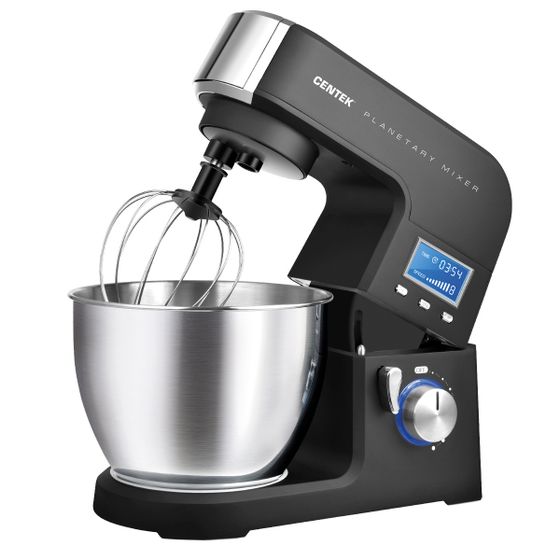 Миксер планетарный Centek CT-1138 5.5л 1500Вт черный