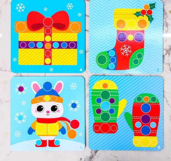 Детская игра "Разложи по цветам"