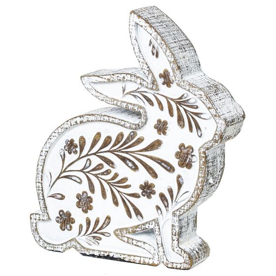 Фигурка декоративная &quot;Заяц&quot;, L18 W3,5 H20,5 см