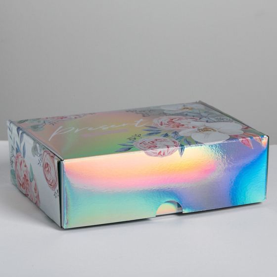 !09 Складная коробка «Present special for you», 30,5 × 22 × 9,5 см