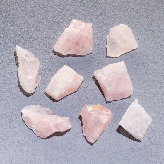 Набор для творчества &quot;Розовый кварц&quot;, кристаллы, фракция 2-3 см, 100 г