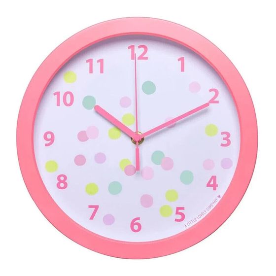 LITTLE LOVELY Confeti wall clock