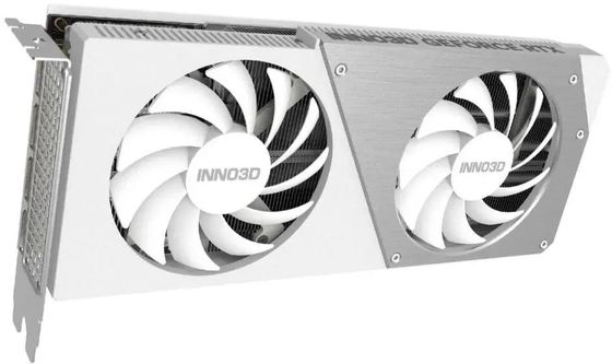 Видеокарта INNO3D RTX4070 TWIN X2 OC WHITE 12GB GDDR6X 192-bit DPx3 HDMI 2FAN RTL