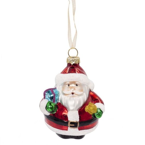 Украшение новогоднее "Добрый Санта", L7 W6,5 H10 см