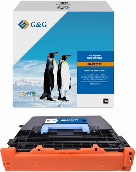 Картридж лазерный G&amp;G GG-CF237Y CF237Y черный (41000стр.) для HP LJ Ent M608n/M608dn/M608x/M609x/M609dh/M609dn/MFP M631h/M631z/M631dn/M632h/M632fht/M