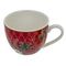 Чашка с блюдцем "Рождественский Вальс", 100 мл, L12,5 W12,5 H6 см