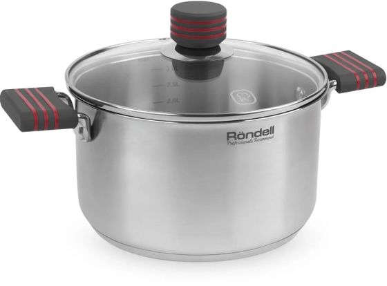 Кастрюля Rondell Stripes RDS-1280 3,4л с/кр
