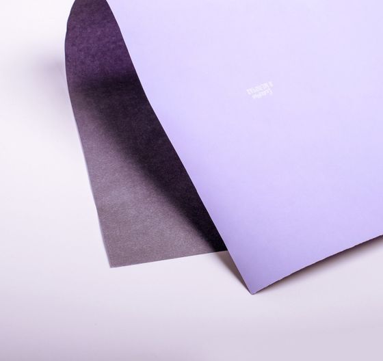 !Бумага крафт белый 0.68 × 8 м «Сиреневые сны»,