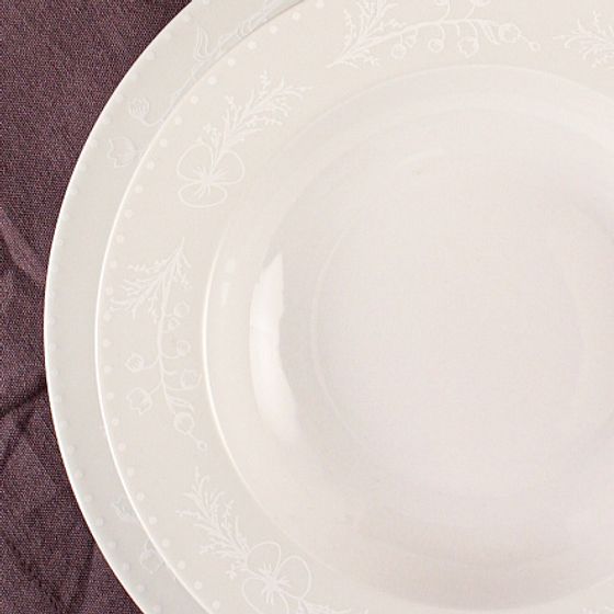 Тарелка суповая SPRING ROMANCE 23см