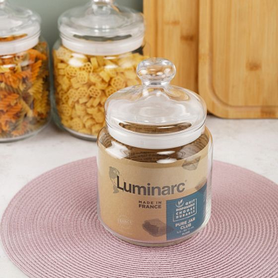 Банка для продуктов БИГ КЛАБ с крышкой 1.5л