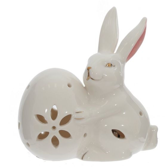 Фигурка декоративная &quot;Заяц&quot; (подсветка, 3xLR44 н/п), L1, L10,5 W7 H11 см