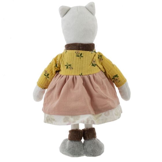 Игрушка набивная &quot;Кот/Кошка&quot;, L16 W10 H33 см, 2в.