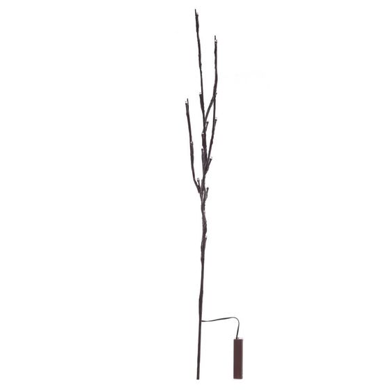 Изделие декоративное с подсветкой &quot;Ветка&quot; (2xAA, не прилаг.), L17 W1 H70 см
